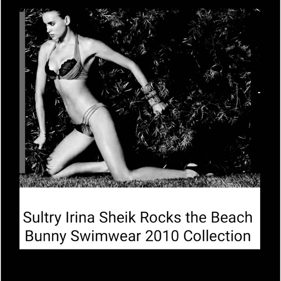 COPY - Beach Bunny Runway Edition Bikini Grey/black lace with buttons on the bo… - Picture 3 of 16